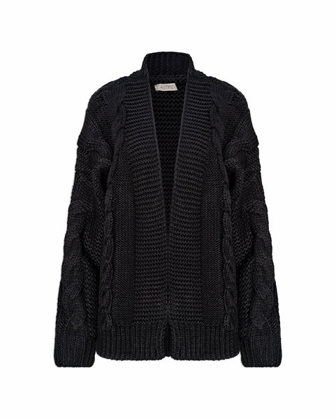 Morgan Cable Knit Cardigan