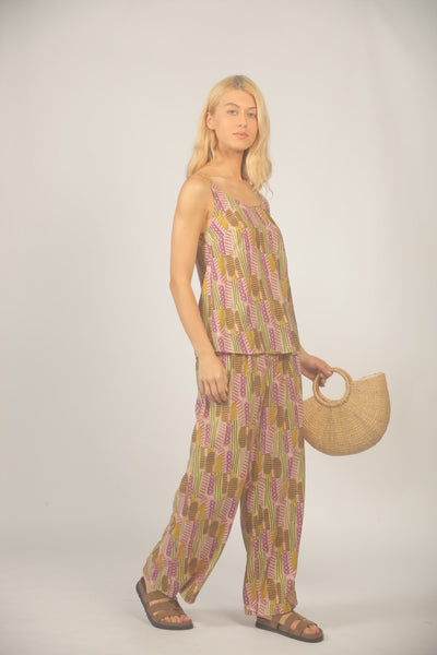 Geometric Pattern Pants