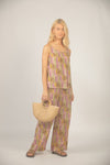 Geometric Pattern Pants