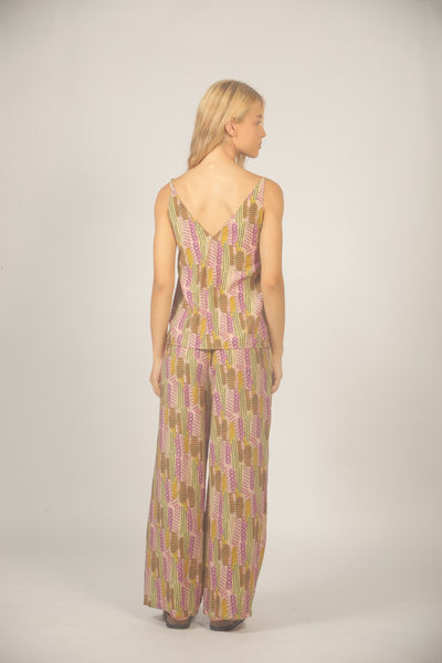 Geometric Pattern Pants