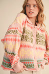 Fair Isle Sweater Cardigan