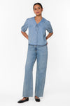 Areli Classic Indigo Blouse