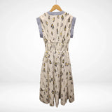 Short Sleeve Sailboat Midi Dress