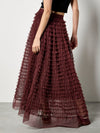Multi Tiered Tulle Maxi Skirt