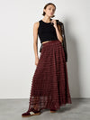Multi Tiered Tulle Maxi Skirt