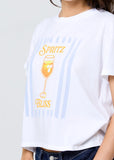 Spritz Bliss White Classic Graphic Tee
