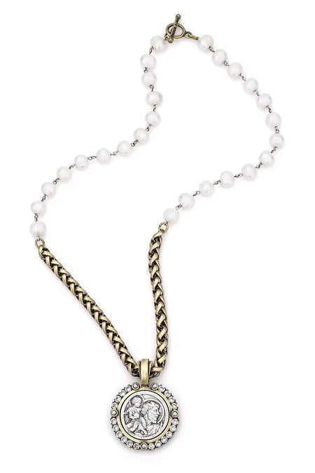 SS1491-Z - Ninette Necklace – Pearl Lyon