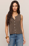 Syd Linen Knit Tank Vest