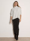 Raw Edge Oversized Jumper