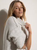 Raw Edge Oversized Jumper