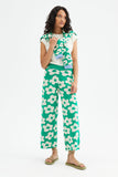 Floral Knit Print Pants